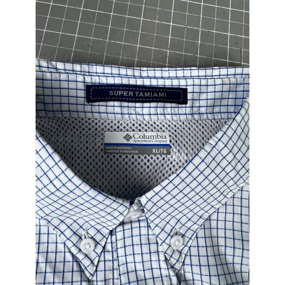 Columbia Men's Tamiami Long Sleeve Shirt XL NEW Fishing Outdoor UPF-40 Omni-shad - Picture 8 of 10